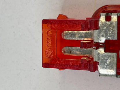 2002-2008 AUDI A4 FRONT LEFT DOOR PANEL WARNING LIGHT LAMP RED 8D094741 OEM