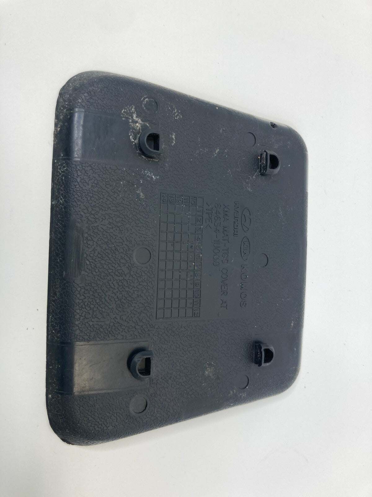 2011-2013 Kia Sorento Floor Center Console Rubber Mat Insert 84634-1U000 OEM