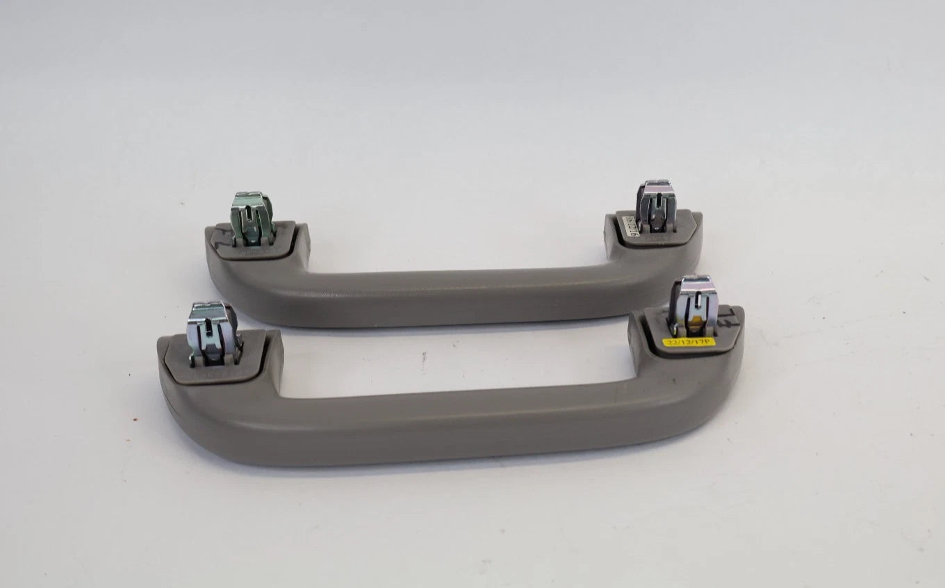 2016-2022 HONDA PILOT FRONT LEFT RIGHT ROOF ASSIST GRAB HANDLE GRAY PAIR OEM
