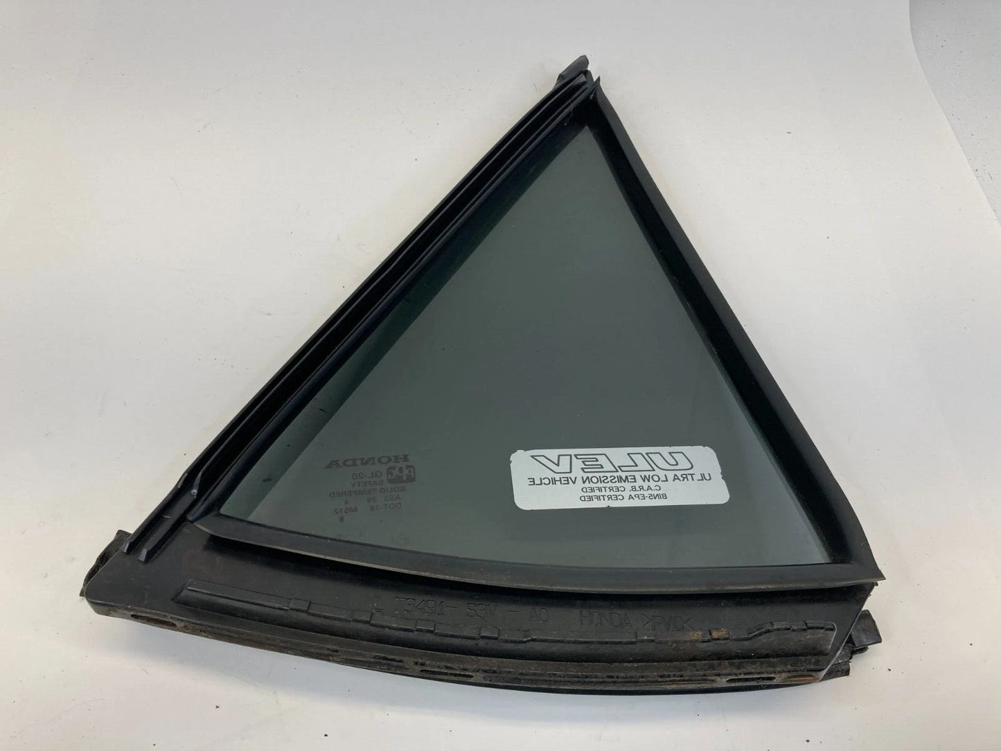 2001-2006 ACURA MDX REAR LEFT BACK WINDOW QUARTER VENT GLASS 73491-S3V-A0 OEM