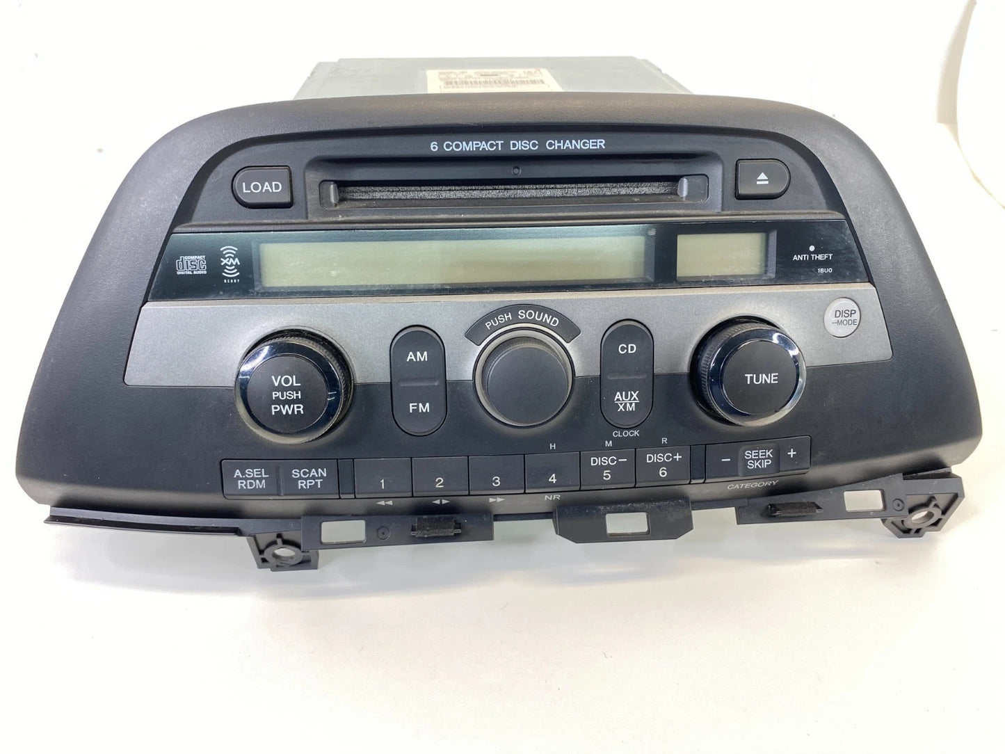 2005-2007 HONDA ODYSSEY EX RADIO XM CD PLAYER RECEIVER 6 DISC 39100-SHJ-A100