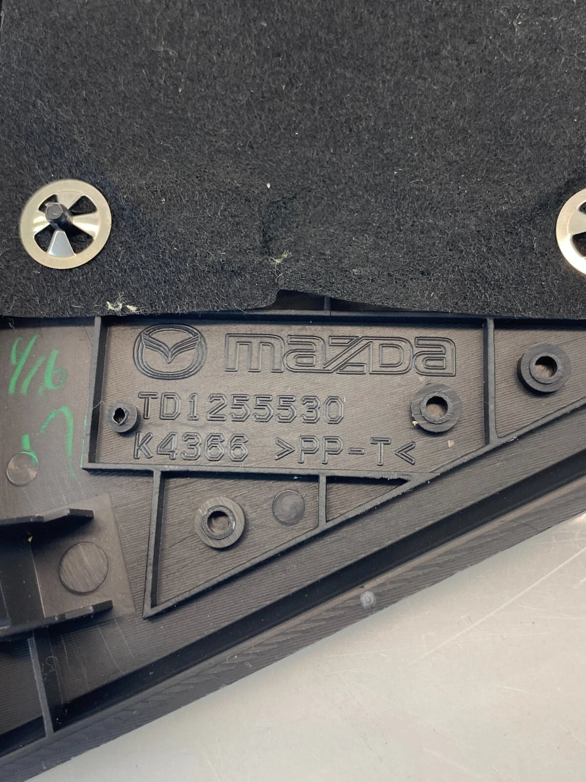 07-15 MAZDA CX-9 UPPER DASH LEFT SIDE SPEAKER COVER BEZEL GRILLE TD1255530 OEM