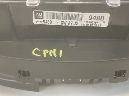 2011-2017 CHEVROLET EQUINOX INSTRUMENT CLUSTER SPEEDOMETER OEM FACTORY 812703197