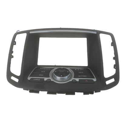 2007 2008 INFINITI G35 SEDAN RADIO FACEPLATE INFO DISPLAY CONTROL OEM 28395JK60B