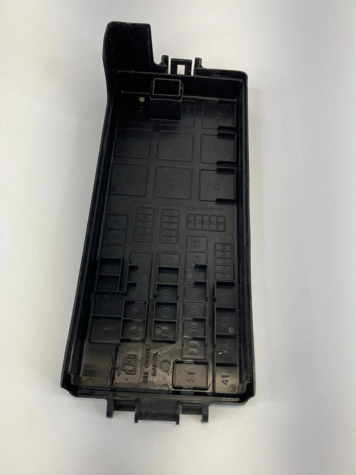 06-11 MERCURY MILAN 2.3L ENGINE RELAY JUNCTION FUSE BOX COVER LID 7E5T14290B OEM