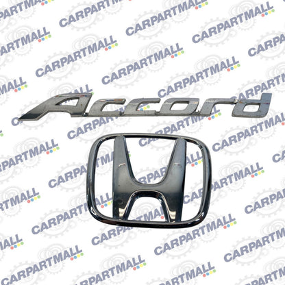 08-12 Honda Accord Sedan Trunk Lid Emblem Badge Logo Symbol Set 75701-TA0-0000