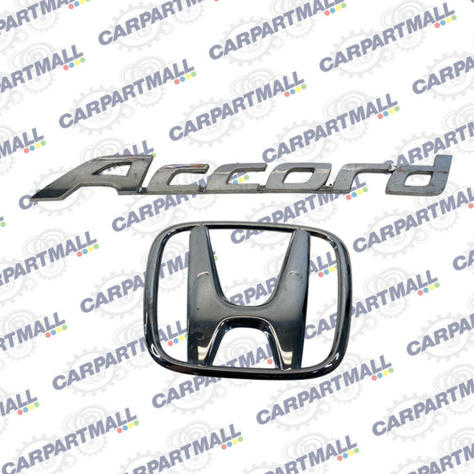 08-12 Honda Accord Sedan Trunk Lid Emblem Badge Logo Symbol Set 75701-TA0-0000