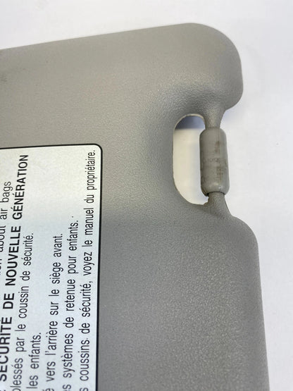2006-2011 TOYOTA YARIS SUNVISOR SHADE LEFT & RIGHT LH RH PAIR SET GRAY