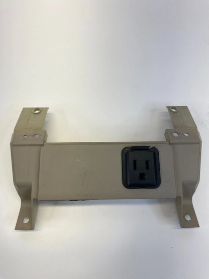 13-17 NISSAN PATHFINDER REAR CONSOLE 120V AC POWER OUTLET BEZEL TRIM OEM FACTORY