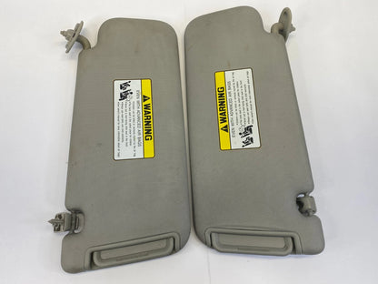 2010-2013 KIA FORTE FRONT LEFT RIGHT SUNVISOR SHADE MIRROR PAIR SET OEM FACTORY