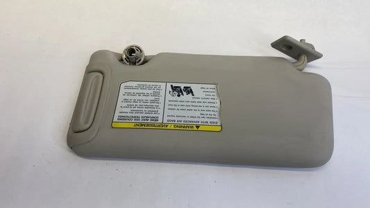 2014 2015 14 15 NISSAN VERSA NOTE LEFT DRIVER SIDE SUN VISOR SUNVISOR GRAY OEM