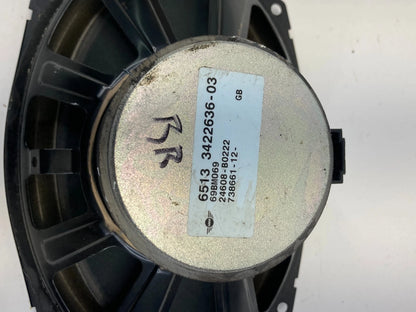 2007-2011 MINI COOPER REAR RIGHT BACK QUARTER PANEL SPEAKER 65133422636