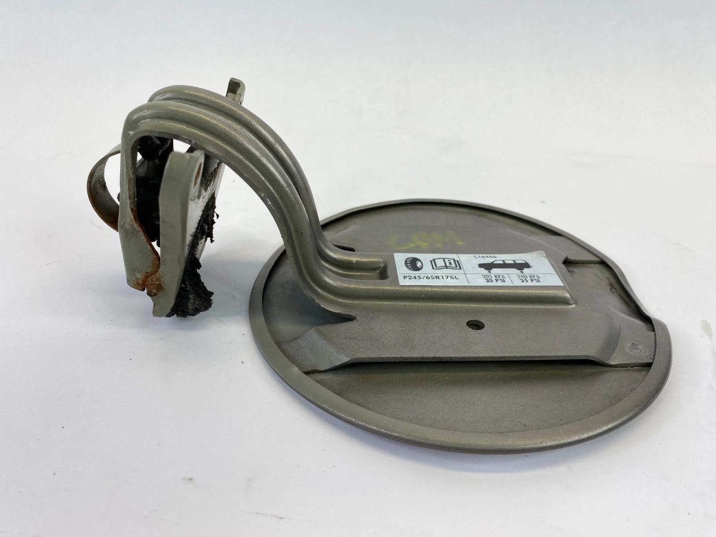 2001-2005 FORD EXPLORER FUEL TANK GAS FILLER DOOR CAP LID OEM FACTORY ASSEMBLY