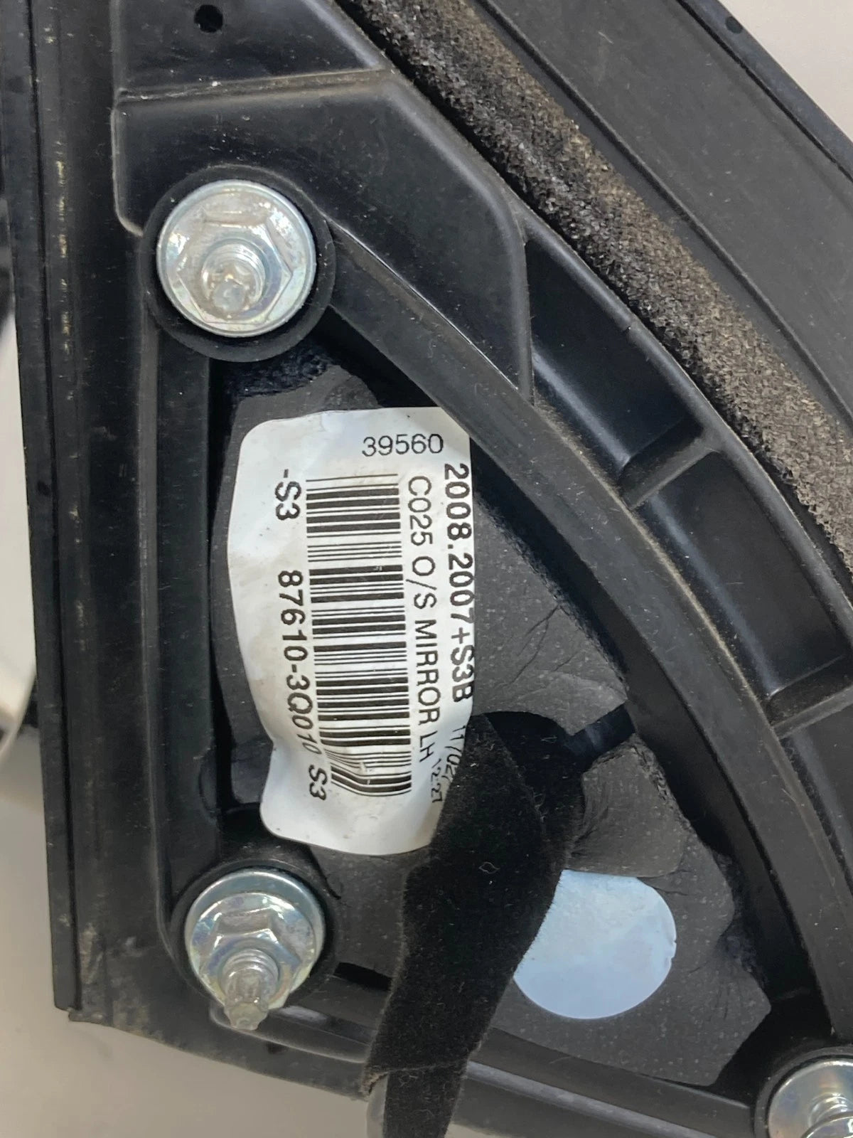 2011-2014 HYUNDAI SONATA LEFT DRIVER SIDE VIEW POWER DOOR MIRROR 87610-3Q010 OEM