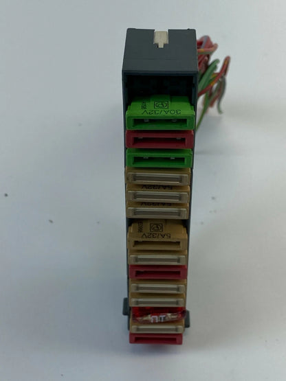 1998 98 BMW 740IL FRONT DASH FUSE BOX RELAY BLOCK HOLDER ASSEMBLY 8366633 OEM
