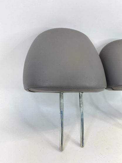 1999-2004 HONDA ODYSSEY EX-L FRONT SEAT HEADREST SET PAIR GREY LEATHER OEM