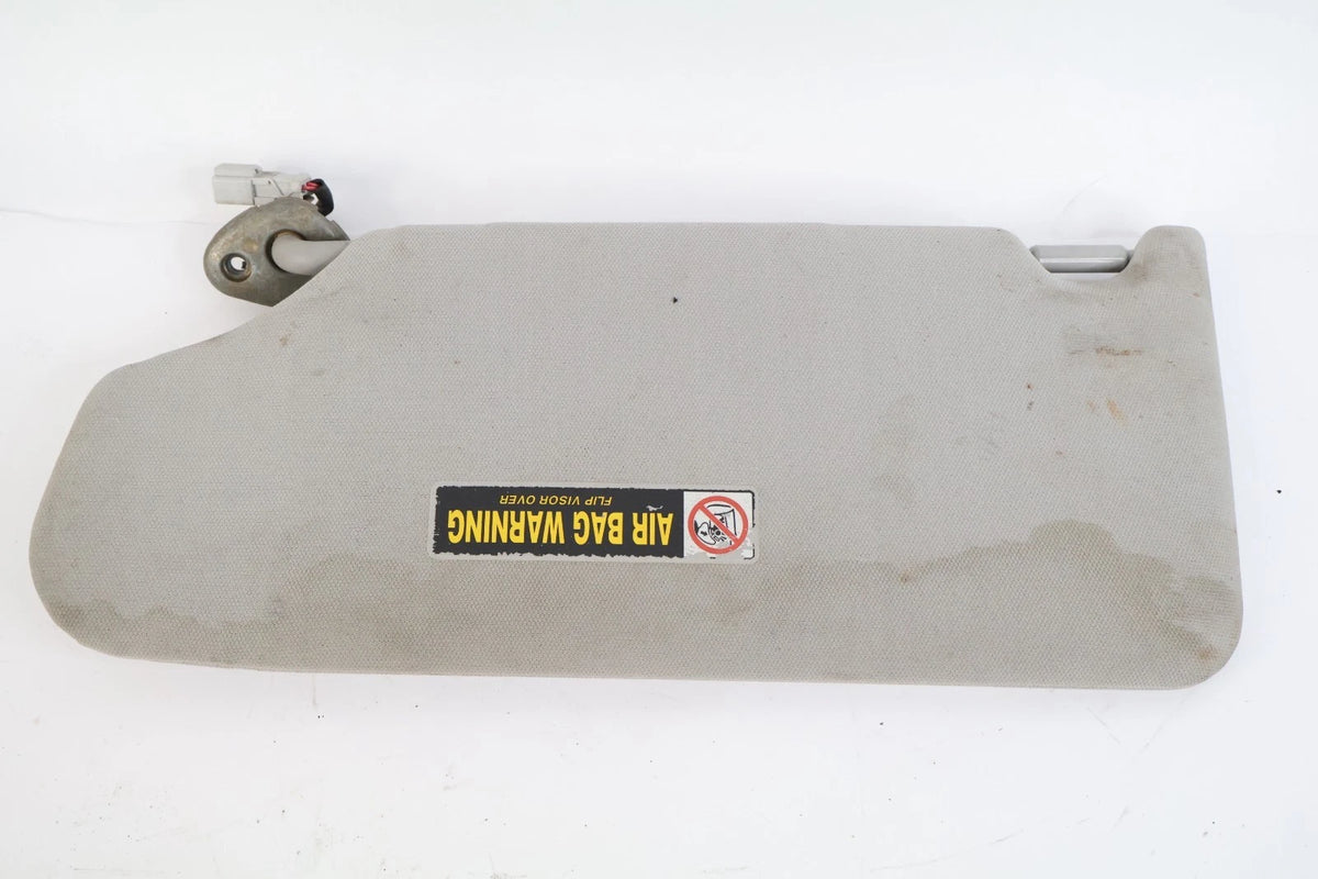 03-07 HONDA ACCORD SEDAN RIGHT PASSENGER SUNVISOR SUN VISOR W LIGHT & MIRROR OEM