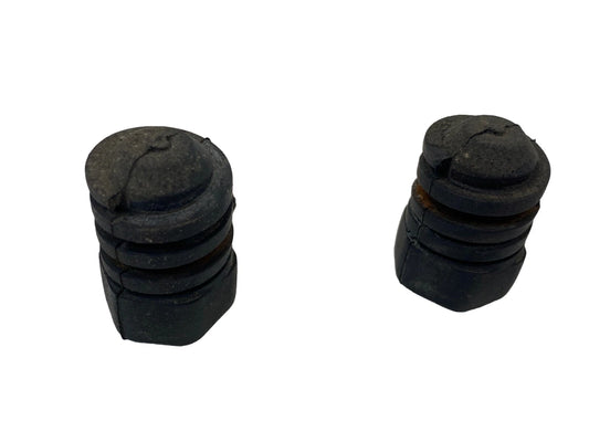 2007-2012 LINCOLN MKZ FRONT HOOD BUMPER RUBBER ADJUST PAIR SET OEM