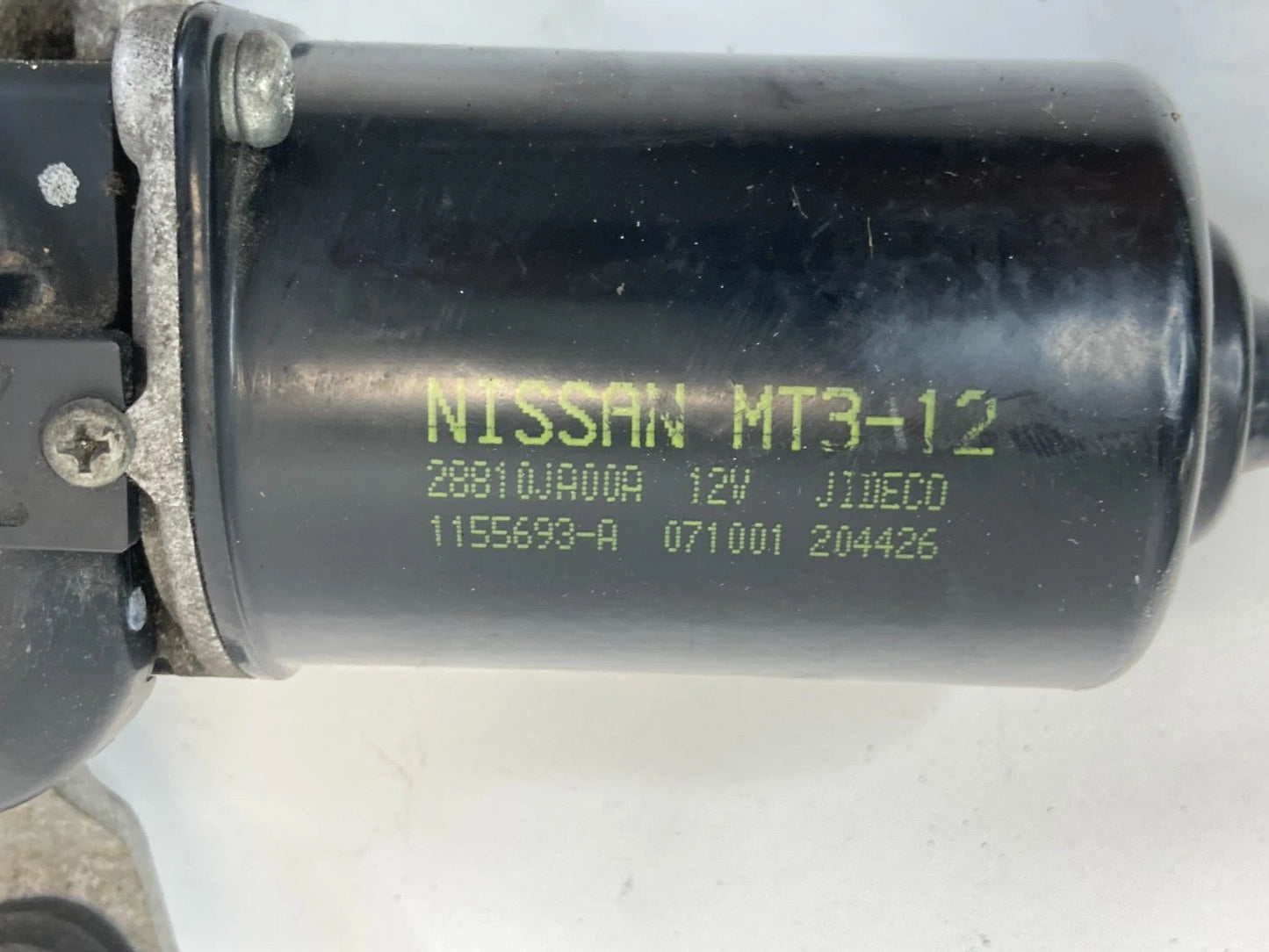 2007-2013 NISSAN ALTIMA FRONT WINDSHIELD WIPER MOTOR ASSEMBLY OEM 28810-JA00A