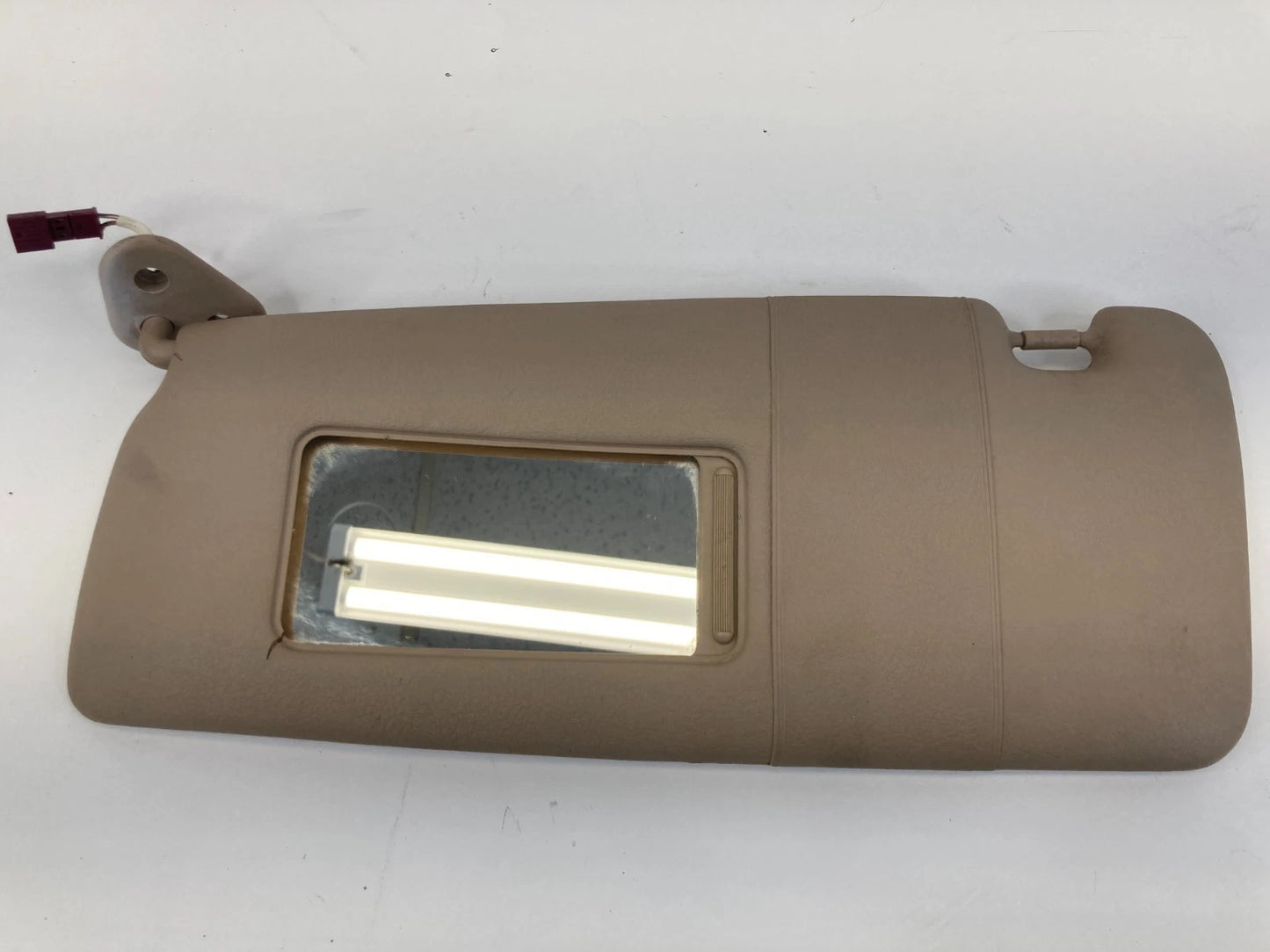 99 00 BMW 323I 01-05 325I LEFT DRIVER SIDE SUNVISOR SUN VISOR SHADE W/ MIRROR