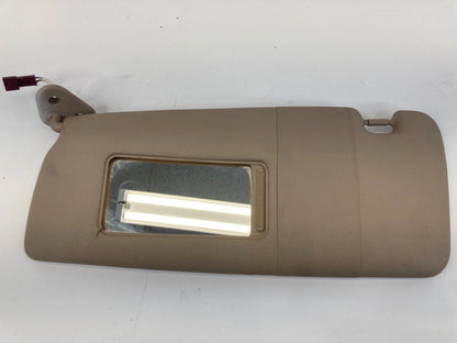 99 00 BMW 323I 01-05 325I LEFT DRIVER SIDE SUNVISOR SUN VISOR SHADE W/ MIRROR