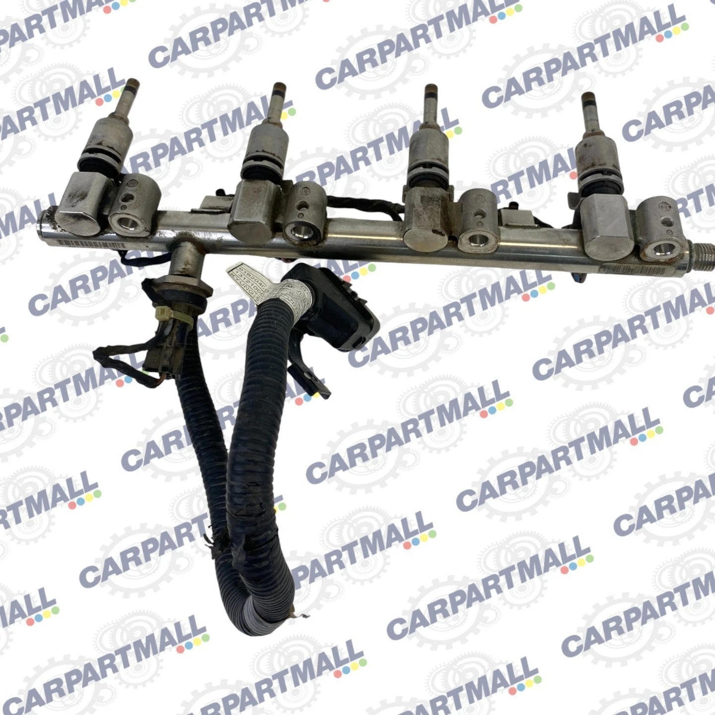 2012-2016 Kia Soul 1.6L L4 Fuel Injector Set W/ Rail 35350-2B110 OEM