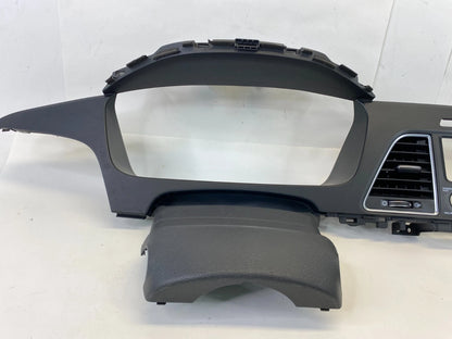2015-2017 HYUNDAI SONATA UPPER DASH INSTRUMENT CLUSTER PANEL TRIM AC VENTS OEM