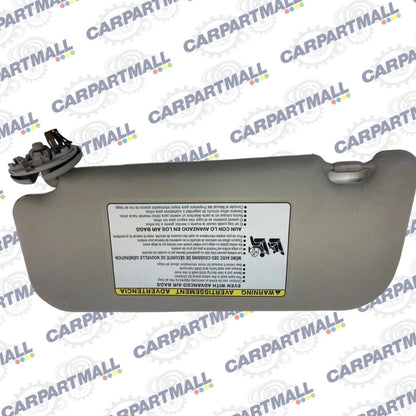 09-13 TOYOTA COROLLA ROOF RIGHT PASSENGER SUNVISOR SUN VISOR SHADE W/O SUNROOF