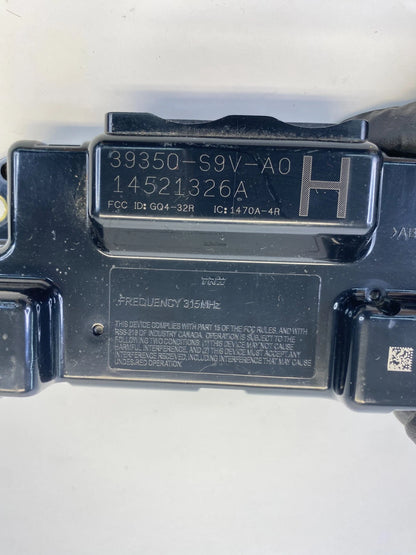 2006-2008 HONDA PILOT 3.5L AT 4WD TIRE PRESSURE MONITOR TPMS MODULE 39350-S9V-A0