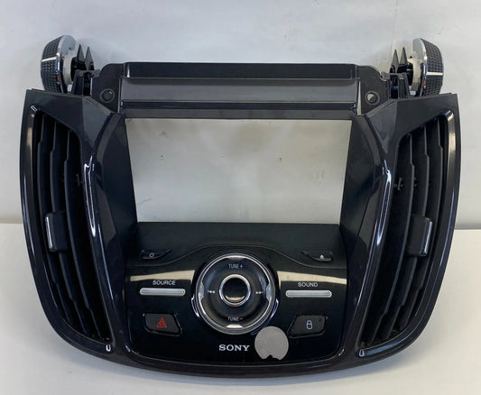 2013-2019 FORD ESCAPE RADIO CONTROL BEZEL SONY DASH TRIM OEM FACTORY CJ54S014L20