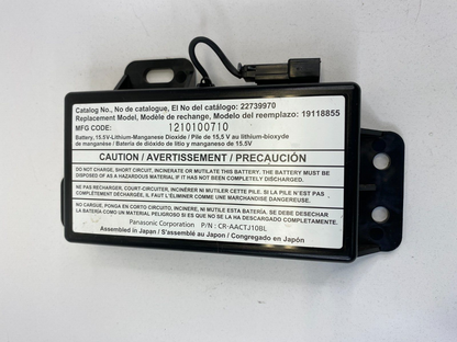 2012-2018 Chevrolet Sonic Onstar Communication Interface Module Battery 22739970