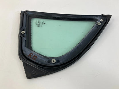 2003-2011 SAAB 9-3 REAR RIGHT DOOR WINDOW GLASS VENT QUARTER PANEL E143R-001025