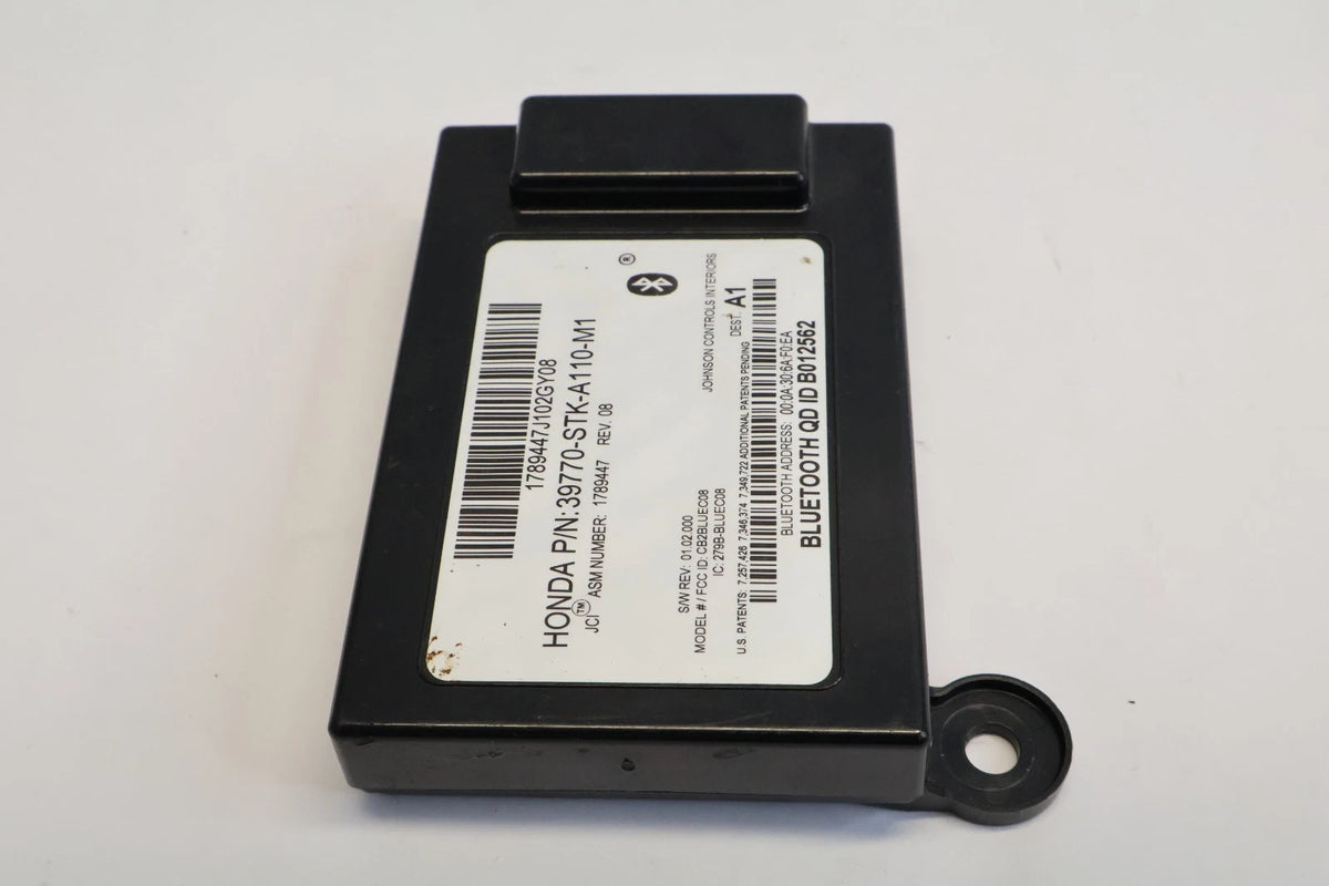 2010-2012 ACURA RDX HANDS FREE LINK BLUETOOTH CONTROL MODULE OEM 39770-STK-A110