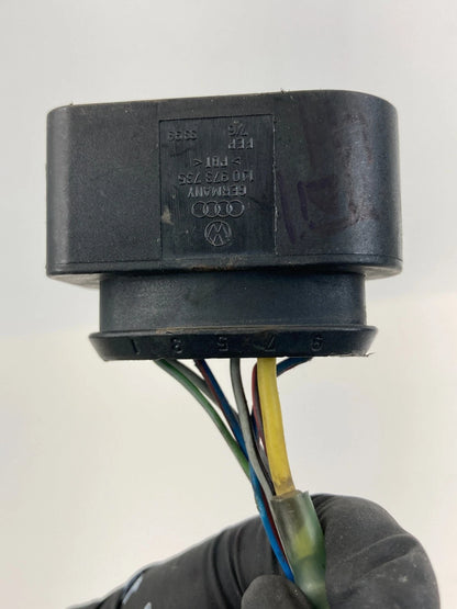 2006-2011 AUDI A6 LEFT SIDE WIRING WIRE HARNESS PLUG PIGTAIL 1J0-973-737 OEM
