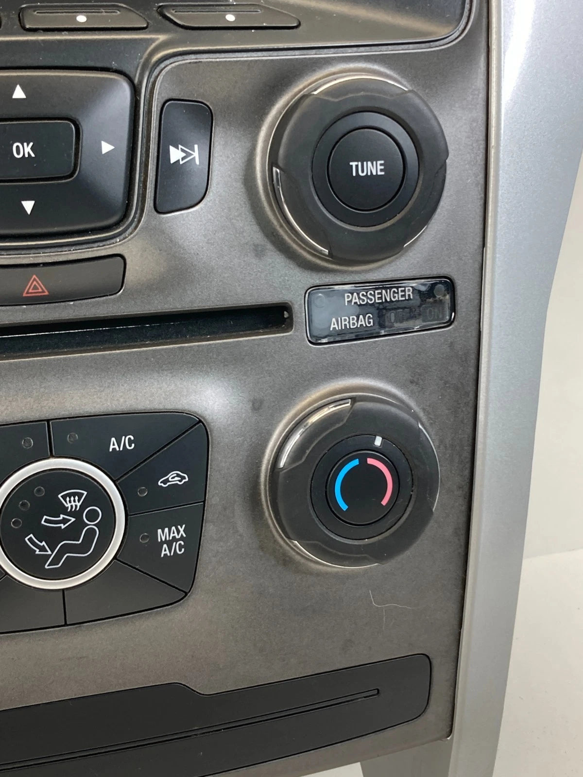 13-15 FORD INTERCEPTOR UTILITY RADIO CLIMATE CONTROL PANEL TRIM EB5T-18A802-DA