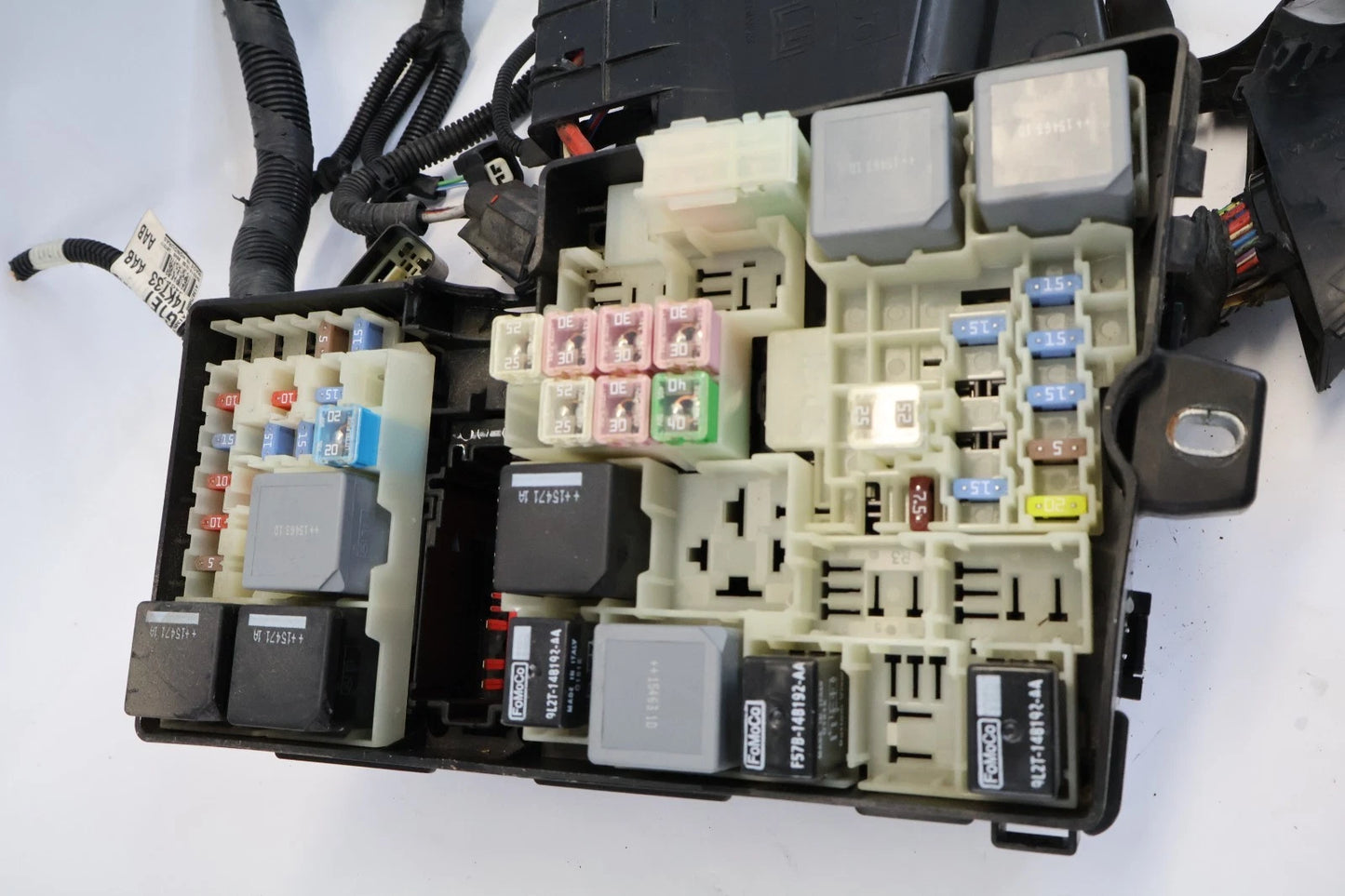 12-18 FORD FOCUS 2.0L POWER FUSE BOX RELAY BLOCKS & BODY MODULE BCM KIT ASSY OEM