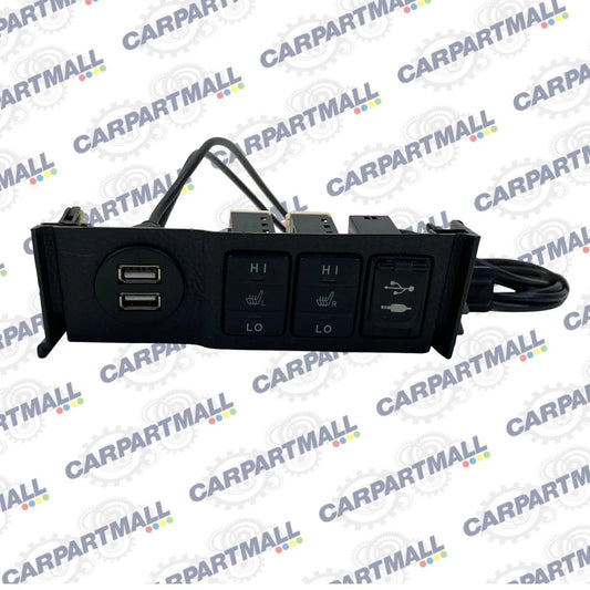 2014-2019 TOYOTA COROLLA FR CENTER CONSOLE HEATED SEAT SWITCH USB AUX ASSY OEM
