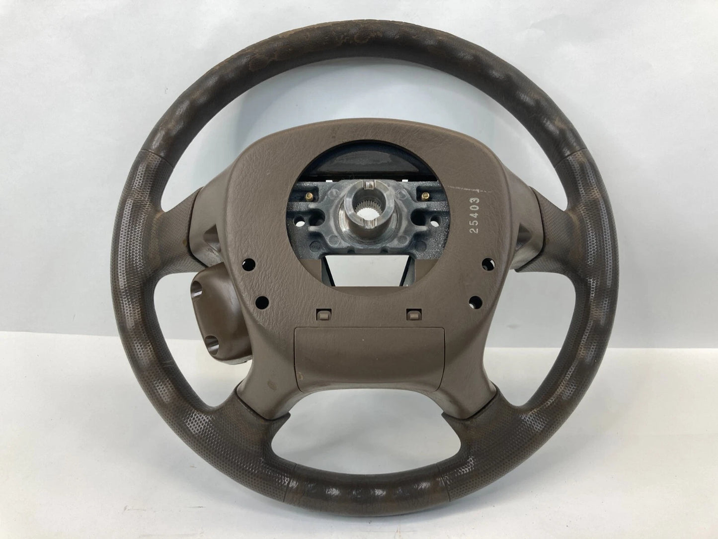 2002-2006 HONDA CR-V CRV STEERING WHEEL W/ CRUISE CONTROL SWITCH BROWN OEM
