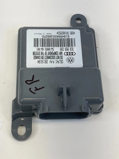09-17 VW VOLKSWAGEN CC FRONT RIGHT SIDE SEAT OCCUPANT SENSOR MODULE 3C8-959-339