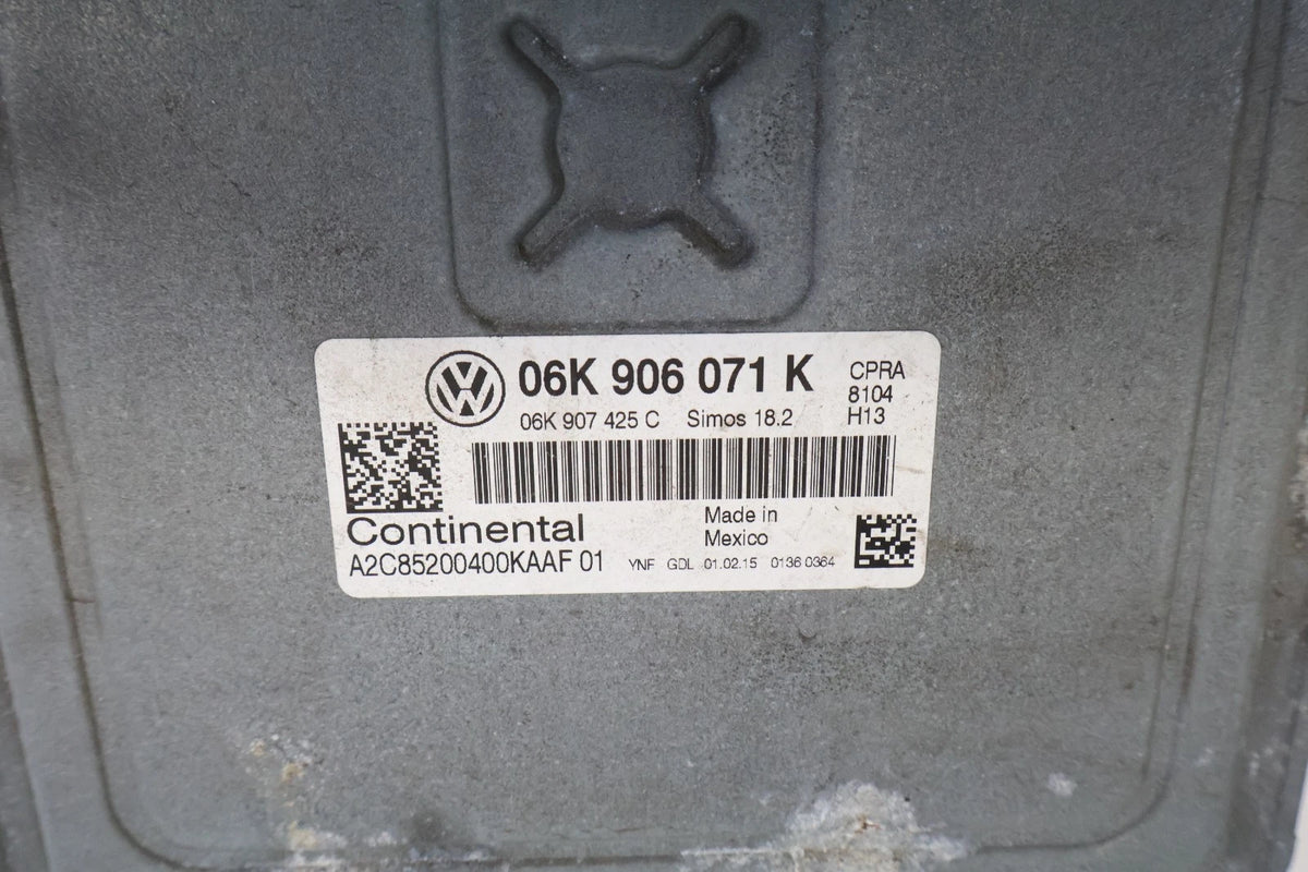 2014 2015 VW PASSAT 1.8L L4 ENGINE COMPUTER CONTROL MODULE ECU 06K-906-071-K OEM