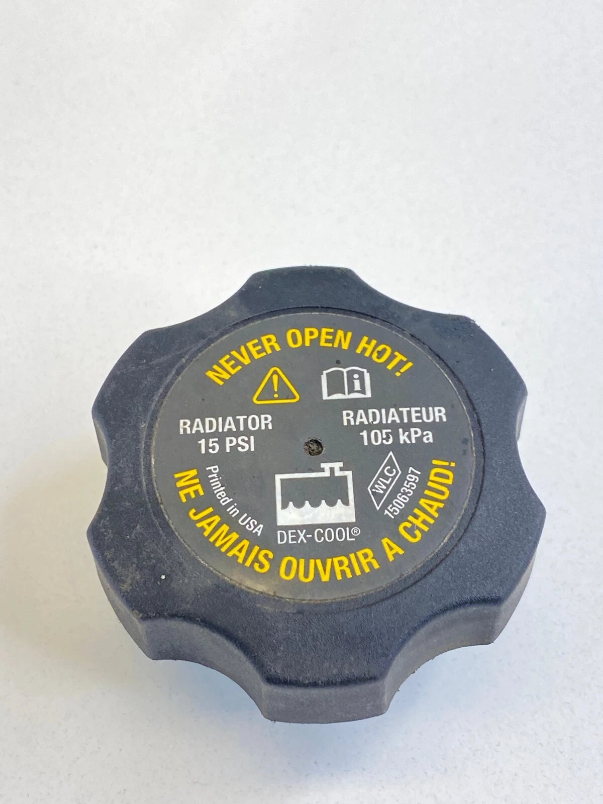 2004-2006 CHEVROLET CHEVY IMPALA ENGINE RADIATOR COOLANT RESERVOIR CAP COVER OEM