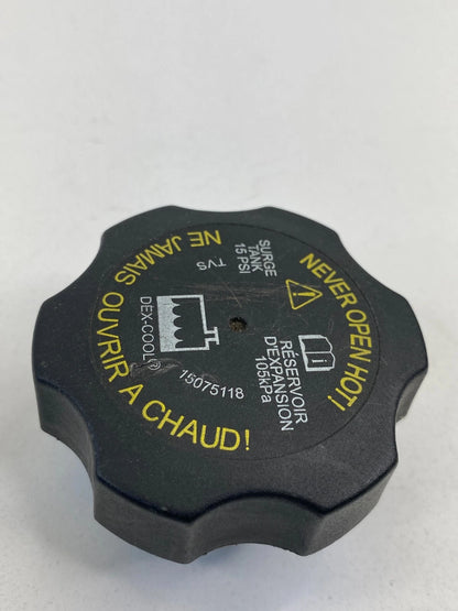 2006-2009 PONTIAC TORRENT RADIATOR COOLANT FLUID RECOVERY CAP COVER 15075118 OEM