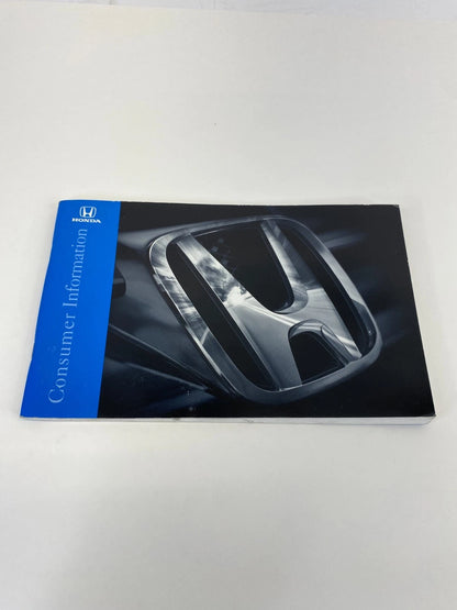 2006 HONDA RIDGELINE OWNERS MANUAL USERS HANDBOOK WARRANTY GUIDE BOOKS OEM
