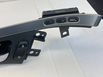 04-08 Acura TL Front Left Inner Door Handle w Trim Panel Molding 83550SEPAA01026