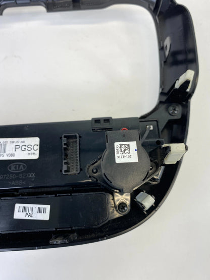 2014-2016 KIA SOUL A/C HEATER TEMP SWITCH CLIMATE CONTROL W/ BEZEL 97250-B2GS0CA