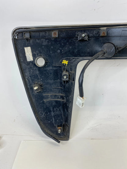 2005-2008 HYUNDAI TUCSON REAR LIFT GATE HATCH LICENSE PLATE TRIM MOLDING OEM