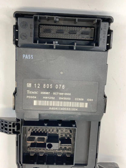 2003-2009 SAAB 9-3 DASH FUSE RELAY BOX W BODY CONTROL MODULE UNIT 12798346 OEM