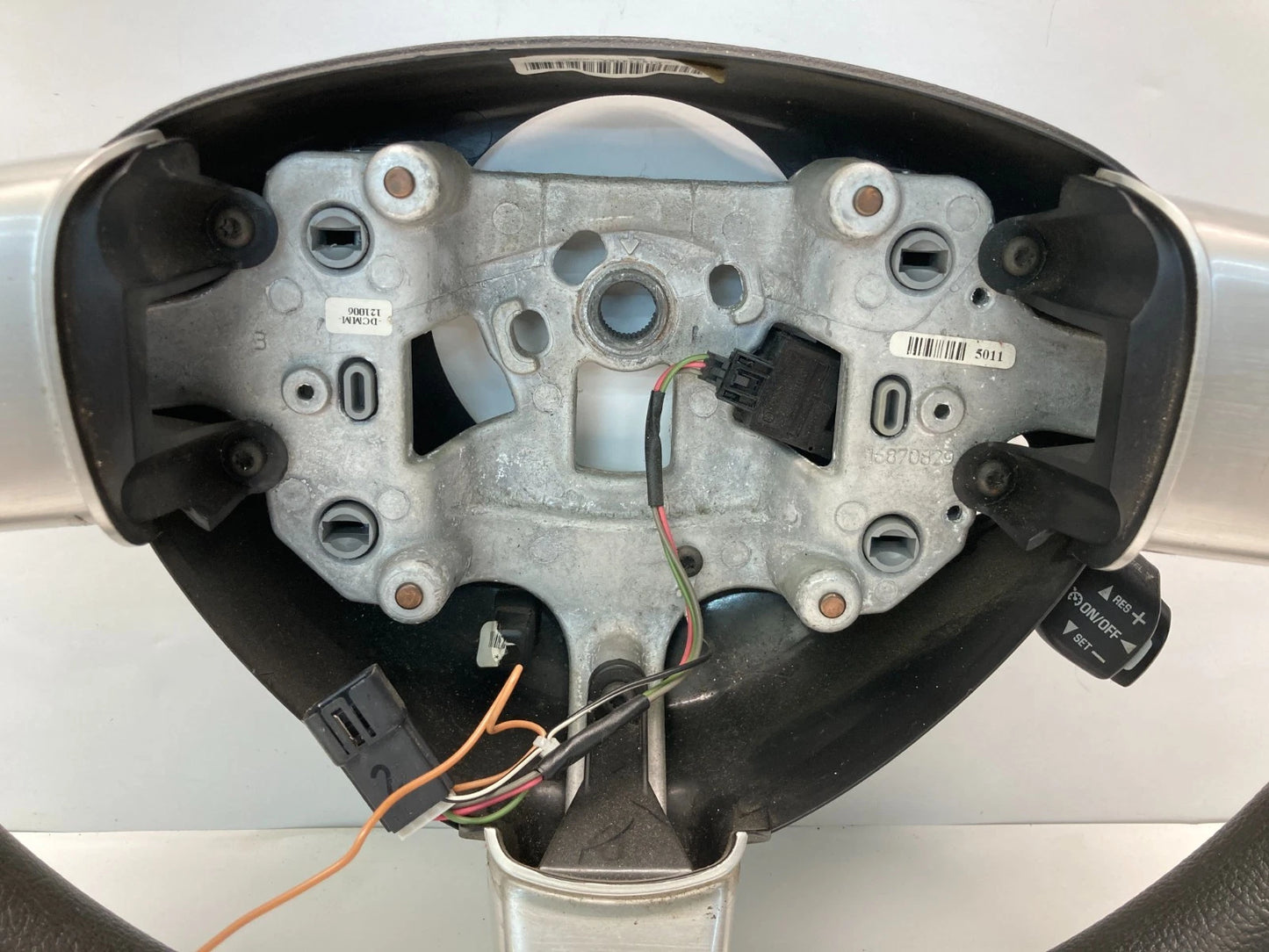 05-08 CHEVY UPLANDER 05 06 MONTANA STEERING WHEEL W/ CRUISE CONTROL 15774462 OEM