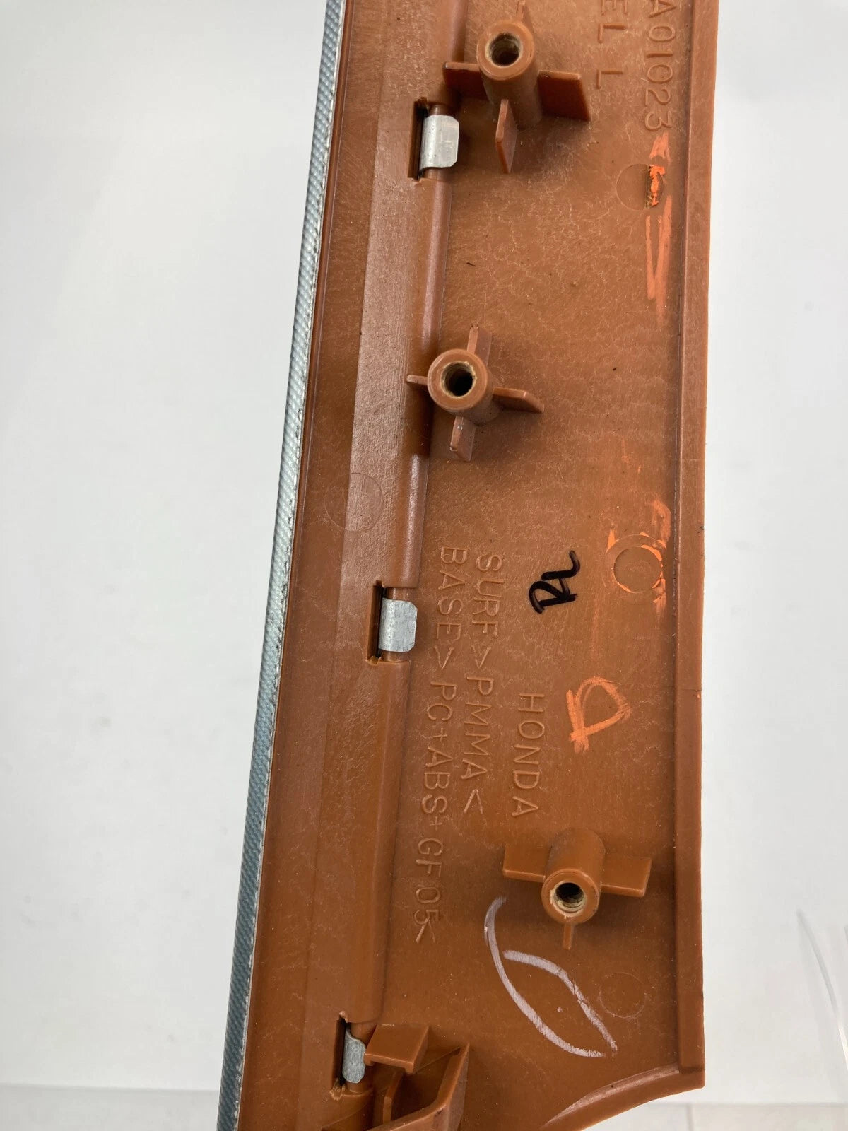 2004-2008 ACURA TL REAR LEFT SIDE DOOR PANEL TRIM MOLDING PANEL 83750SEPAA01023