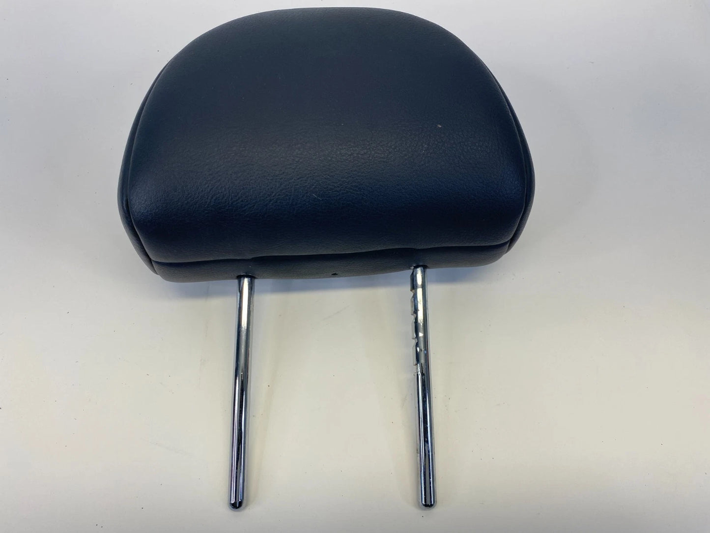 02-06 MINI COOPER FRONT LEFT & RIGHT SEAT HEADREST HEAD REST LEATHER BLACK OEM
